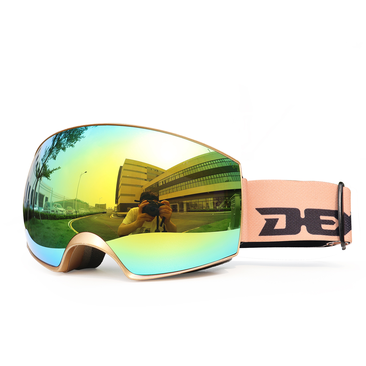  Magnetic Adults ski goggles YH202(图2)