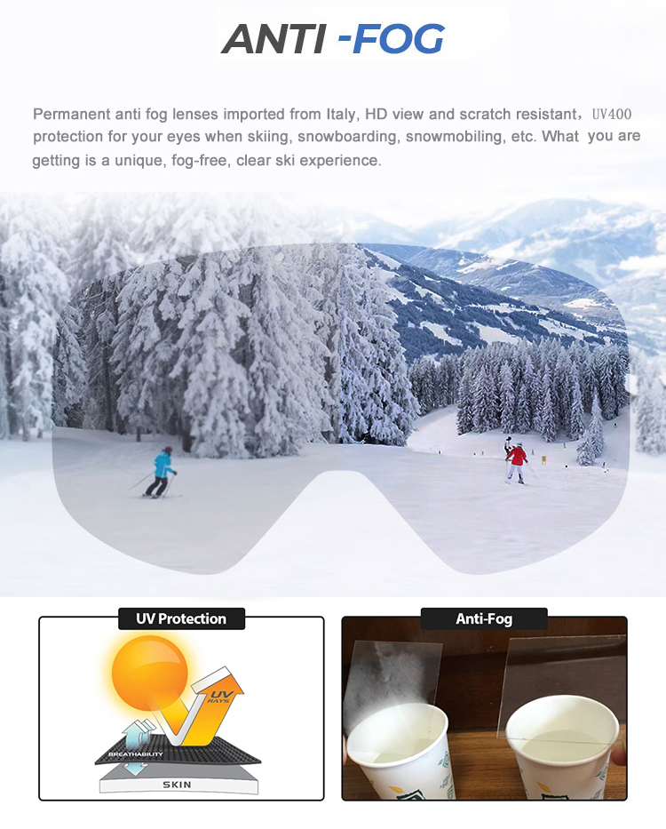 Parent-kids ski goggles YH173/175(图4)