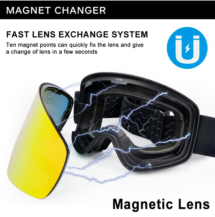 Magnetic Ski Goggles YH212(图3)