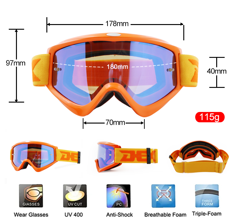 Motorcycle goggles yh96(图7)