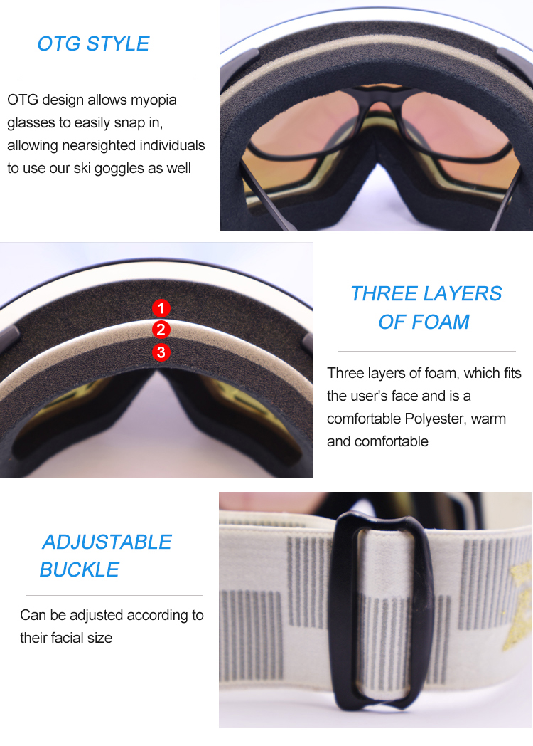 Magnetic Ski Goggles YH229(图7)