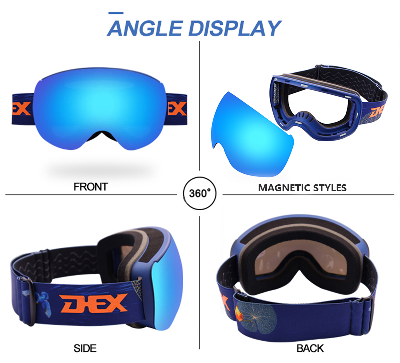  Magnetic Adults ski goggles YH190(图7)