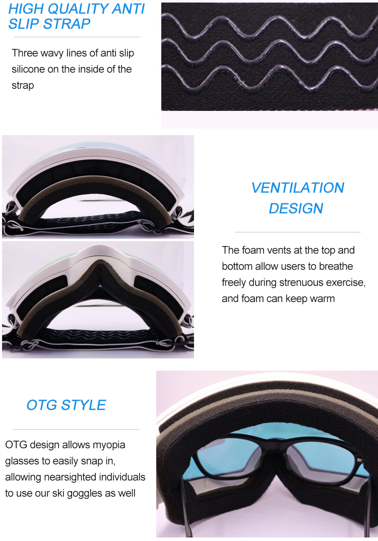  Magnetic Adults ski goggles YH202(图7)