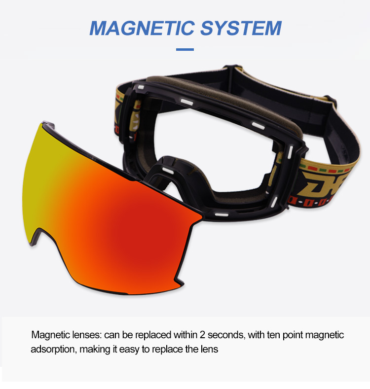 Magnetic ski goggles YH215(图3)