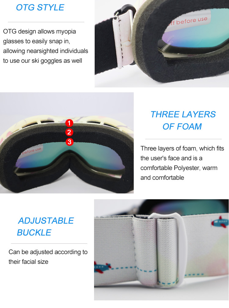 Children Ski Goggles YH50(图7)