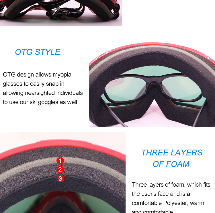 Ski Goggles YH180（Adults ）(图6)