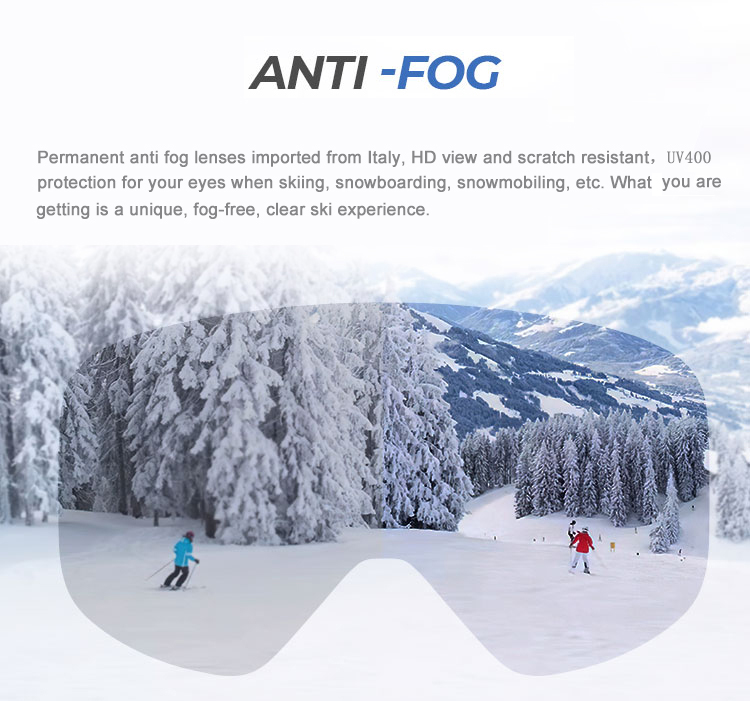 Magnetic Adults ski goggles YH240(图5)