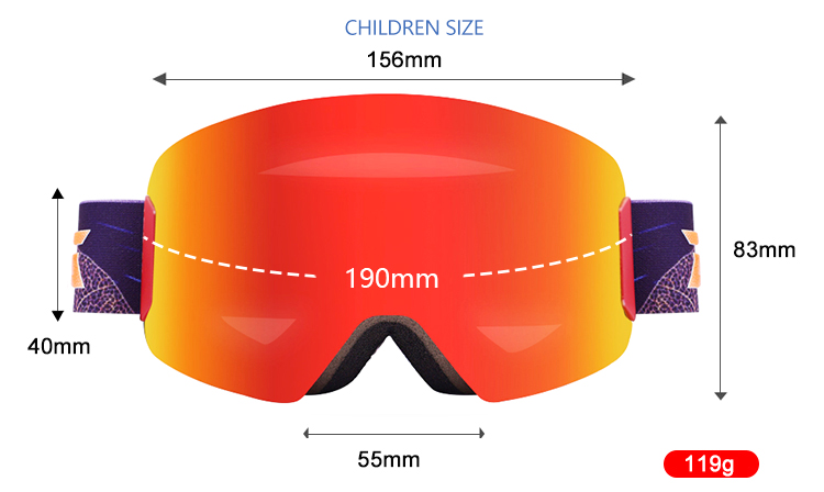 Ski Goggles YH301(Kids)(图2)