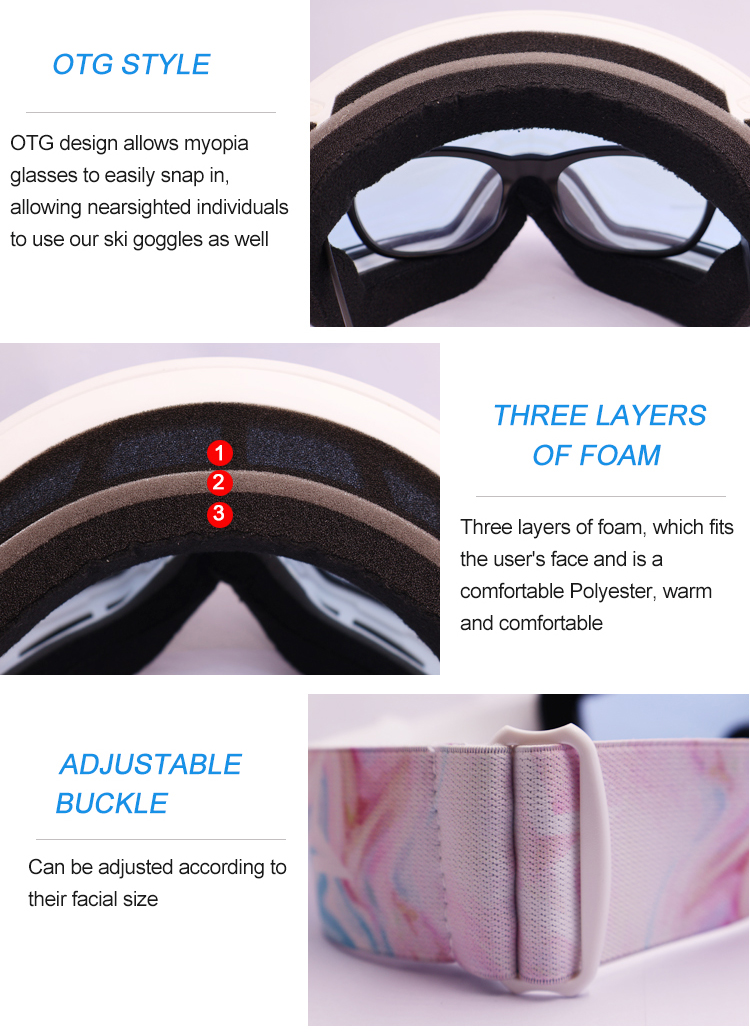 Magnetic ski goggles YH309(图7)