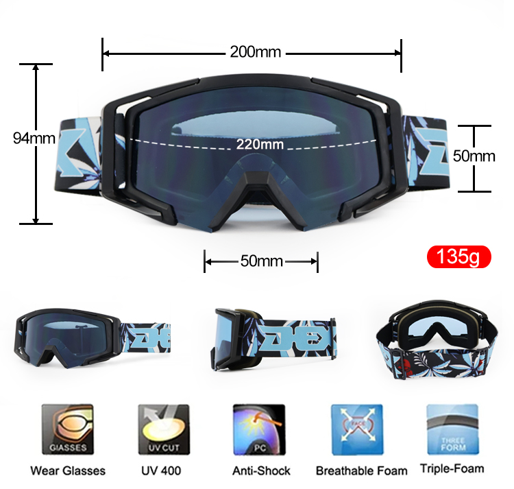 Motorcycle Goggles YH105(图2)