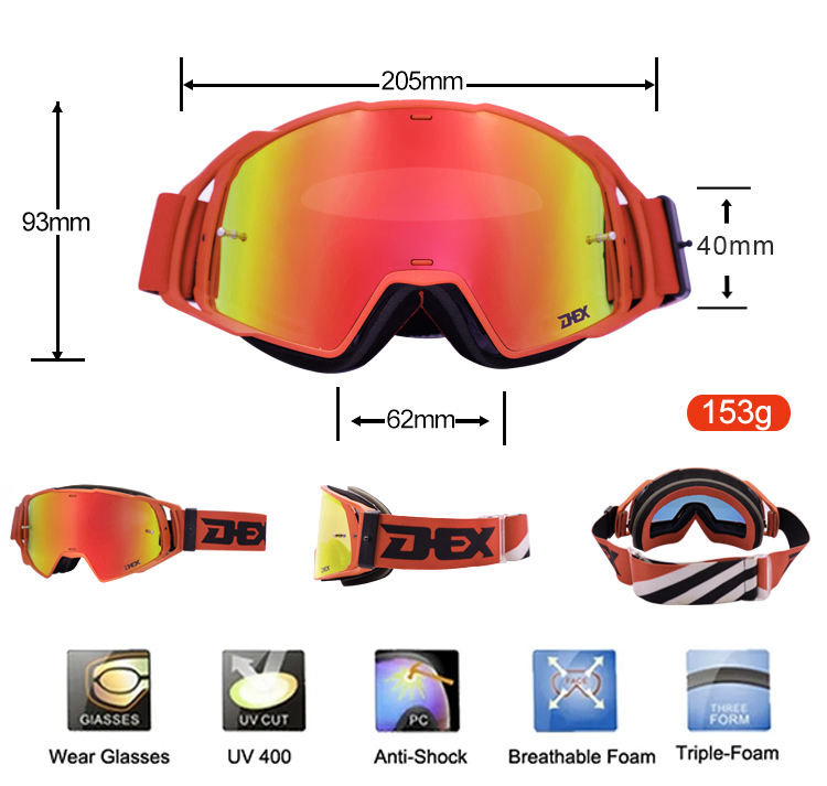 Motorcycle Goggles YH(图2)