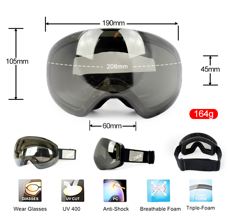 Motorcycle Goggles YH161(图2)