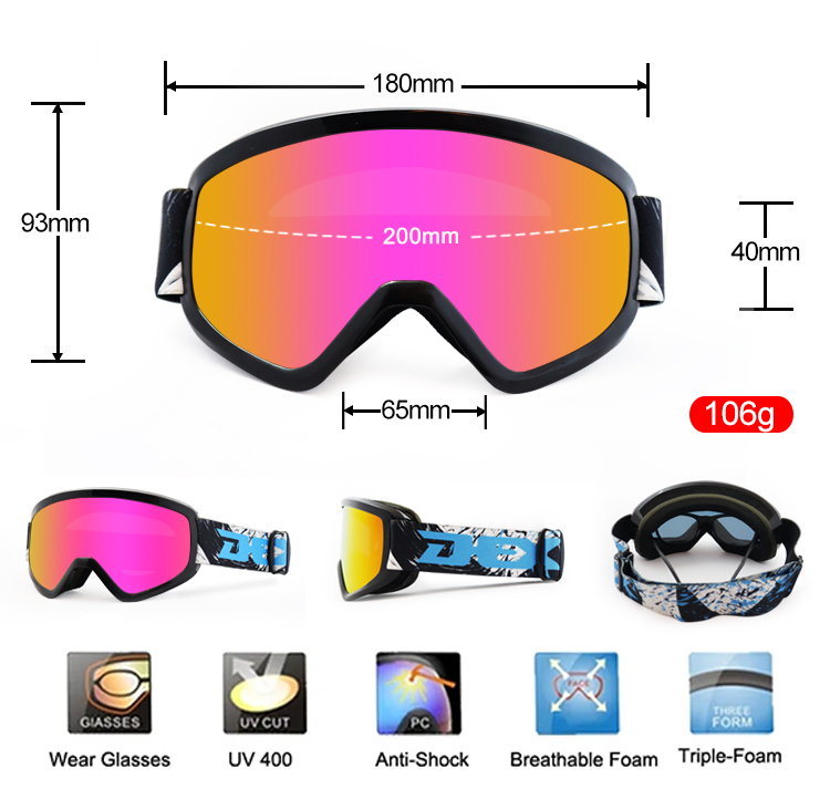 Motorcycle Goggles YH186(图2)