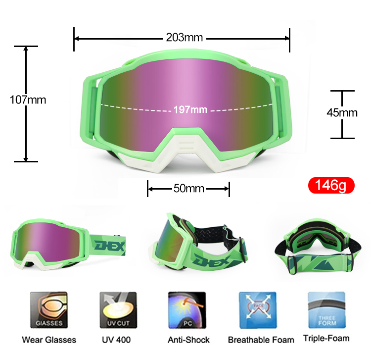 Motorcycle Goggles YH191(图2)