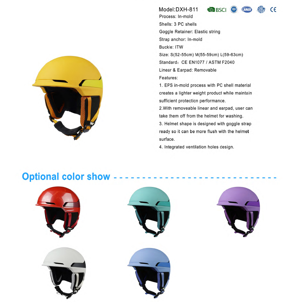 Ski Helmets DXH-811(图2)