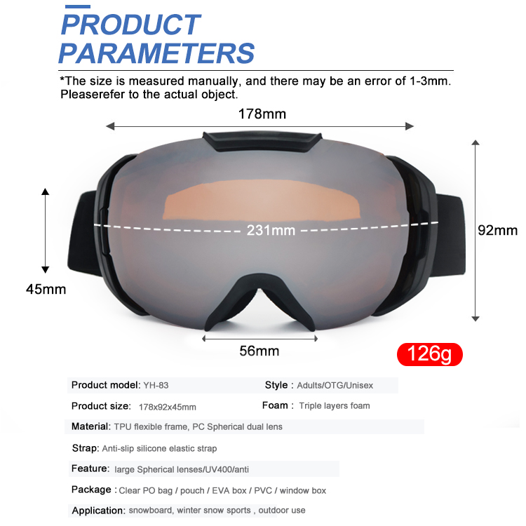 Ski Goggles YH83(图2)